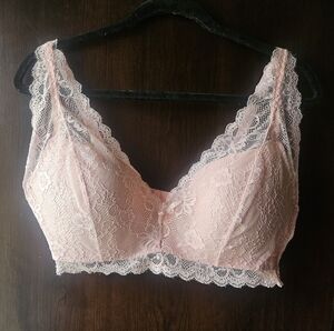 Joe Boxer Soft Pink Lace Bralette